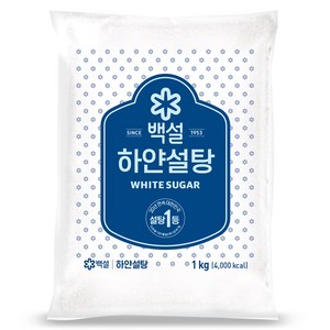 백설 하얀설탕, 1kg, 1개