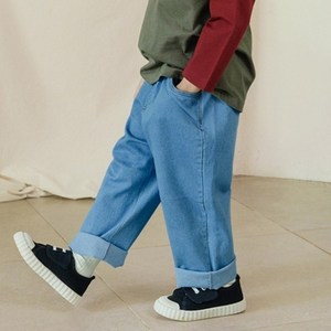 유니프랜드 데일리 스판데님 9부 팬츠