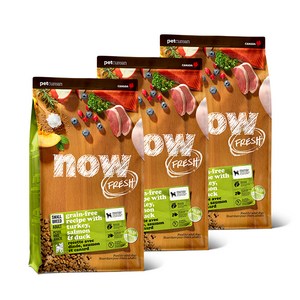 now 강아지 그레인프리 스몰브리드 건식사료, 칠면조, 2kg, 3개 골드박스 특가