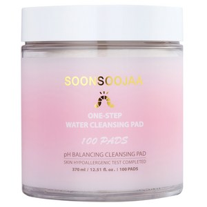 순수자아 원스텝 워터 클렌징 패드 370ml, 100매입, 1개
