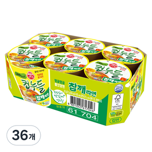 오뚜기 컵누들 참깨라면 37.5g, 36개