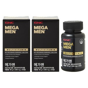 GNCMEGAMEN 멀티비타민 미네랄, 90정, 2개