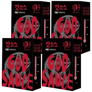 갓소스 만능양념소스 3단계 시그니처 매운맛, 60g, 16개