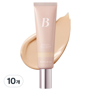 바닐라코 에센스 스킨 톤업 BB 틴티드 모이스처라이저 크림 SPF50+ PA++++, 02 바닐라, 35ml, 10개