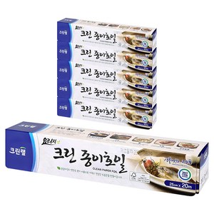크린랩 종이호일, 20m, 1개입, 6개