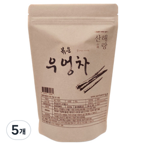 산해랑 수제 전통 국내산 우엉차, 100g, 1개입, 5개