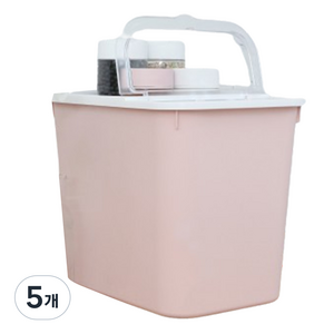 가쯔 마카롱 쌀통 16kg, 인디핑크, 5개