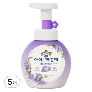 아이깨끗해 핸드워시 블루밍퍼플, 250ml, 5개