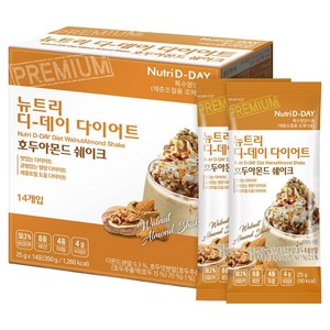 뉴트리디데이 다이어트 호두아몬드 쉐이크, 350g, 1개