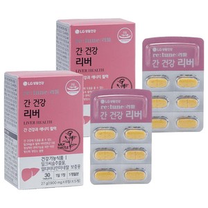 리튠 간 건강 리버, 30정, 2개