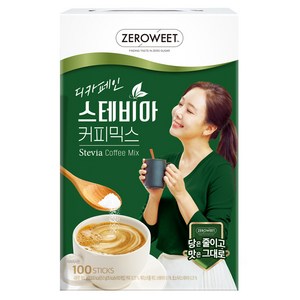 제로윗 디카페인 스테비아 커피믹스, 9g, 100개입, 1개