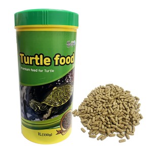 샘아쿠아 터틀 푸드 사료, 330g, 1개