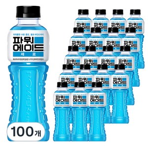 파워에이드 제로, 600ml, 100개