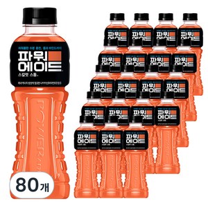 파워에이드 스칼렛 스톰, 600ml, 80개