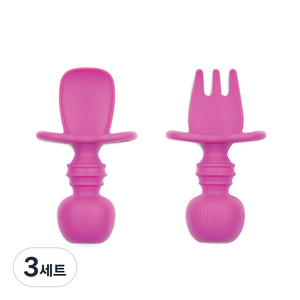 범킨스 베이비 스푼포크 세트, 푸크시아, 3세트