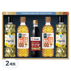 청정원 올리유 종합 1호 + 쇼핑백, 2세트