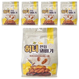 한입 허니 꽈배기, 520g, 5개