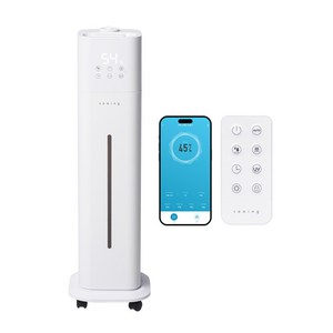 쿠잉 IoT 앱연동 복합 가습기 10L, 화이트, HDT-S10W