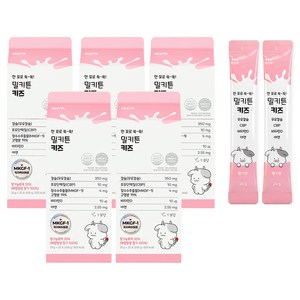 밀키튼 키즈 우유칼슘 25포, 500g, 5개