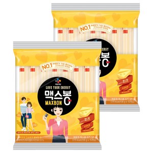 맥스봉 치즈 15p, 525g, 2개