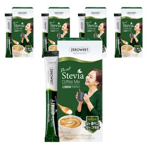 스테비아스위트 디카페인 스테비아 커피믹스, 9g, 20개입, 5개