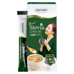 스테비아스위트 디카페인 스테비아 커피믹스, 9g, 20개입, 1개