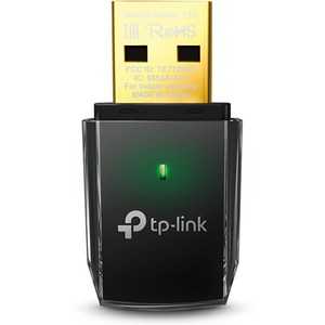 티피링크 듀얼밴드 무선 USB 랜카드 AC600 Archer T2U, 1개