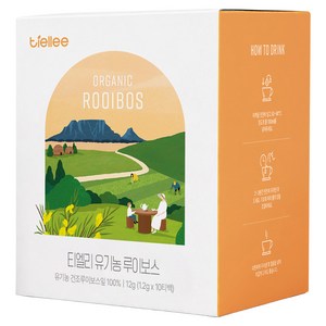 티엘리 유기농 루이보스 차, 1.2g, 10개입, 1개