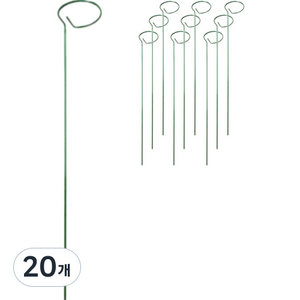 앞날창창 화분 나선형 식물지지대 40cm, 20개