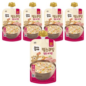 맘스쿠킹 이유식, 140g, 5개, 찜닭아기밥
