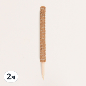 플레노 코코봉 식물지지대 우드 일반형 60cm, 2개