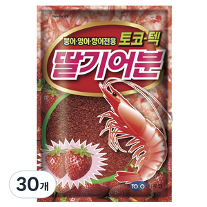 토코텍 딸기어분 떡밥, 420g, 30개