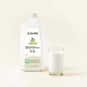 무항생제 바른목장우유, 1.8L, 1개 골드박스 특가