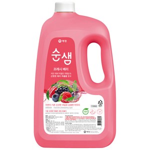 순샘 주방세제 용기 프레시 베리향, 3L, 1개