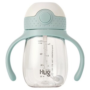 마더케이 허그 추 빨대컵, 210ml, 1개, 민트