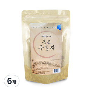 산해랑 볶은 우엉차, 50g, 1개입, 6개