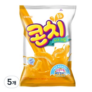 크라운 콘치 치즈크림, 110g, 5개