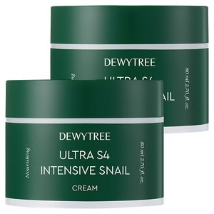 듀이트리 울트라 S4 인텐시브 스네일 크림, 80ml, 2개