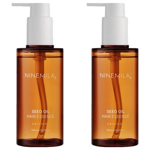 [비건뷰티] 나인밀라 시드 오일 헤어 에센스, 150ml, 2개