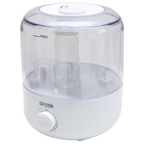 시프이컴 심플 2.5L 간편 세척 초음파 가습기, QT-JS1922, 화이트
