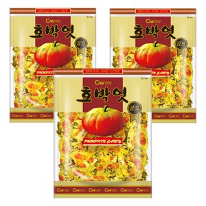 청우식품 호박엿 골드, 350g, 3개