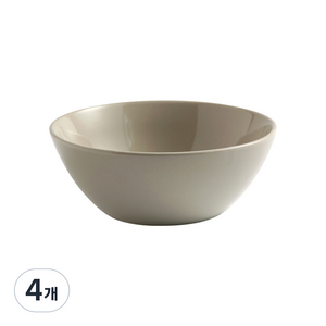까사무띠 베네토 대접 15cm, 웜그레이, 4개