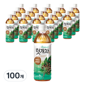 웅진 헛개차, 500ml, 100개