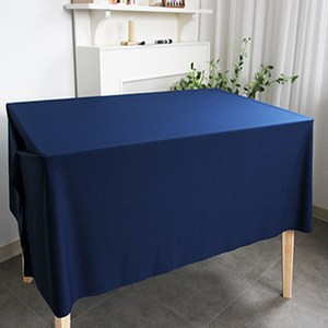 생활방수 테이블보, NAVY, 270 x 155cm, 1개