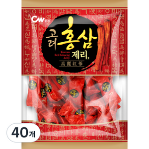 청우식품 고려 홍삼 제리 2, 350g, 40개