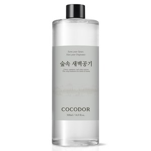 코코도르 디퓨저 리필, 숲속새벽공기, 500ml, 1개