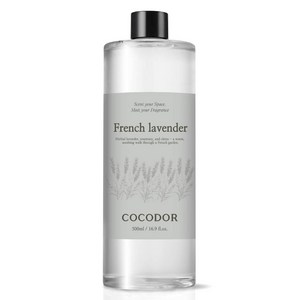 코코도르 디퓨저 리필, 프렌치라벤더, 500ml, 1개