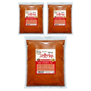 복이네먹거리 베트남 고운 고춧가루 떡볶이 소스용 아주 매운맛, 1kg, 3개