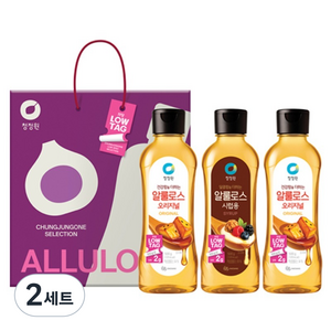 청정원 알룰로스 선물 세트, 500g, 2세트