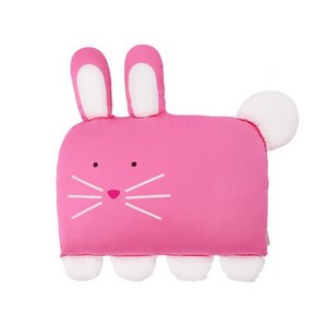 밀로앤개비 애착 동물베개 커버 + 마이크로 베개솜 세트, 로라(토끼)